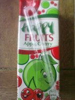  Happy fruits, nektar, jabolko - češnja