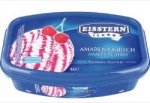 Eisstern, amarena kirsch - krem sladoled z okusom vanilije, s sadnim sladoledom z okusom amarena