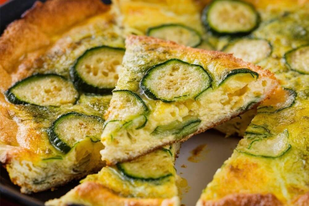Okusna fritata z ostanki bučk